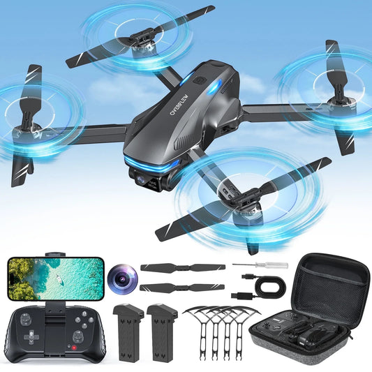 Aerial Drone with Camera, 1080P FPV, Brushless Motor, Optical Flow Positioning