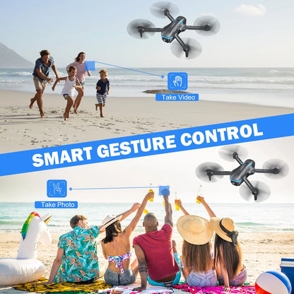 Aerial Drone with Camera, 1080P FPV, Brushless Motor, Optical Flow Positioning