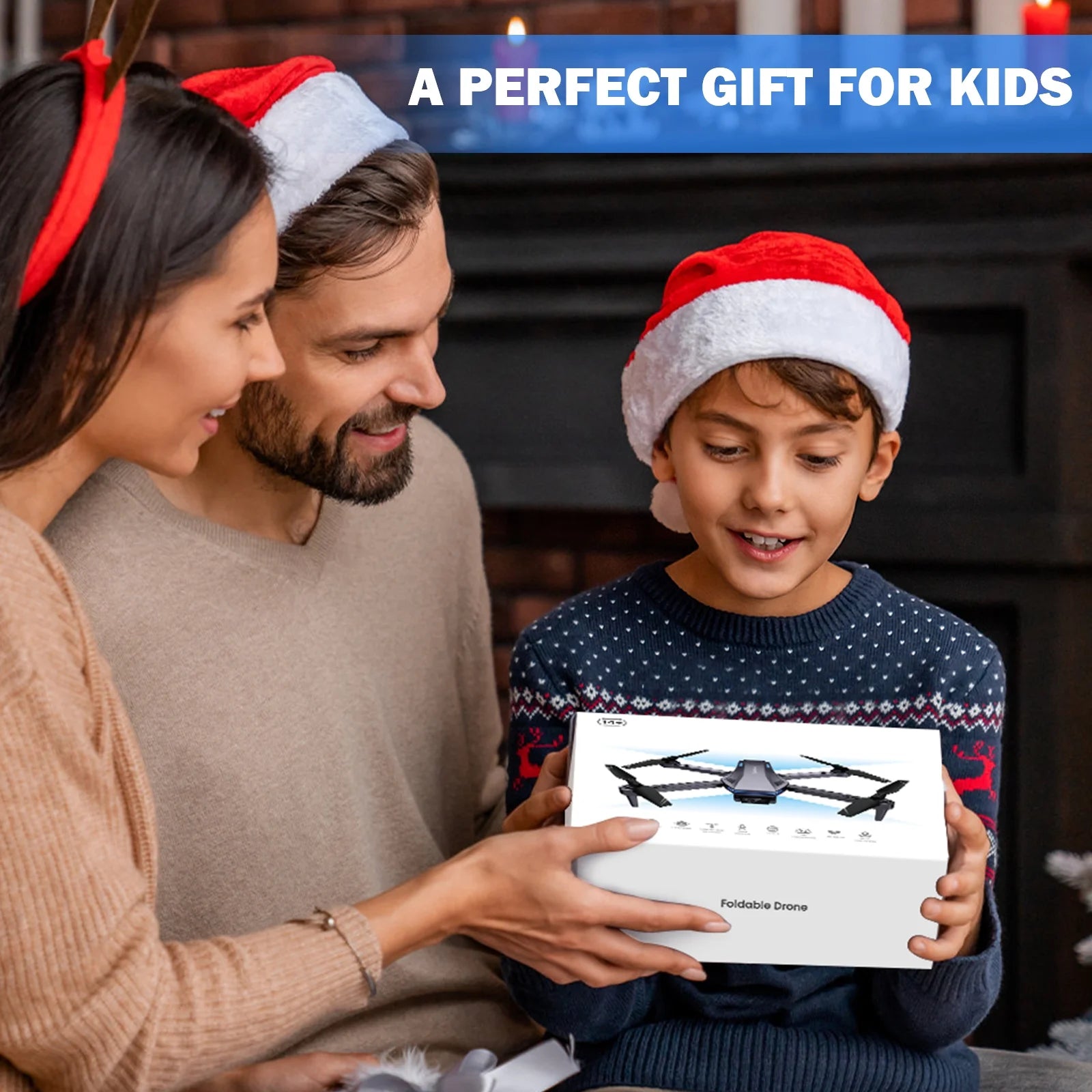 Aerial Drone with Camera, 1080P FPV, Brushless Motor, Optical Flow Positioning